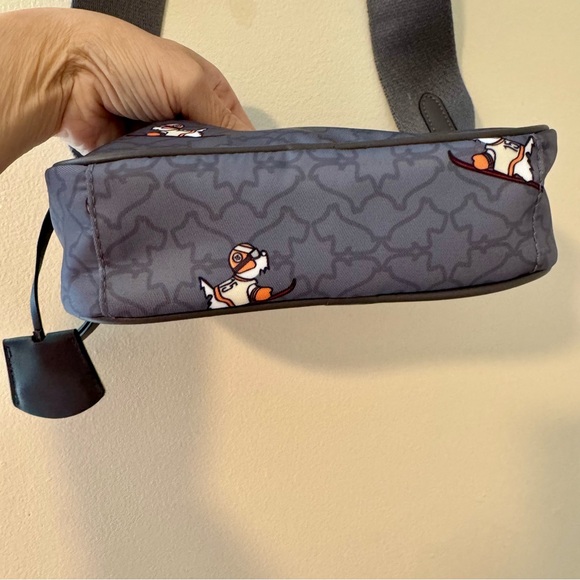 Radley London Blue Nylon Heirloom Ski Dog Crossbody - Picture 12 of 16